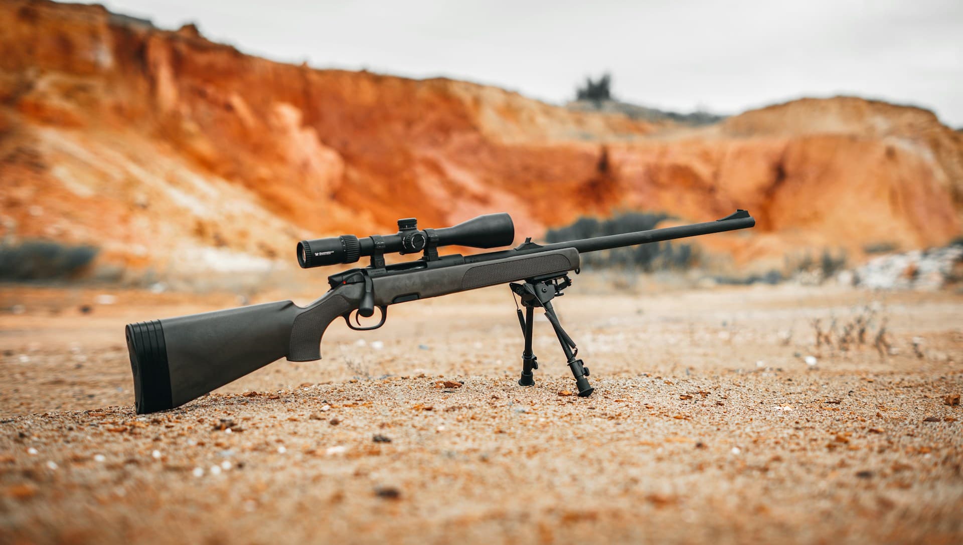 Bipod with Pic-Rail Quick Release Adapter